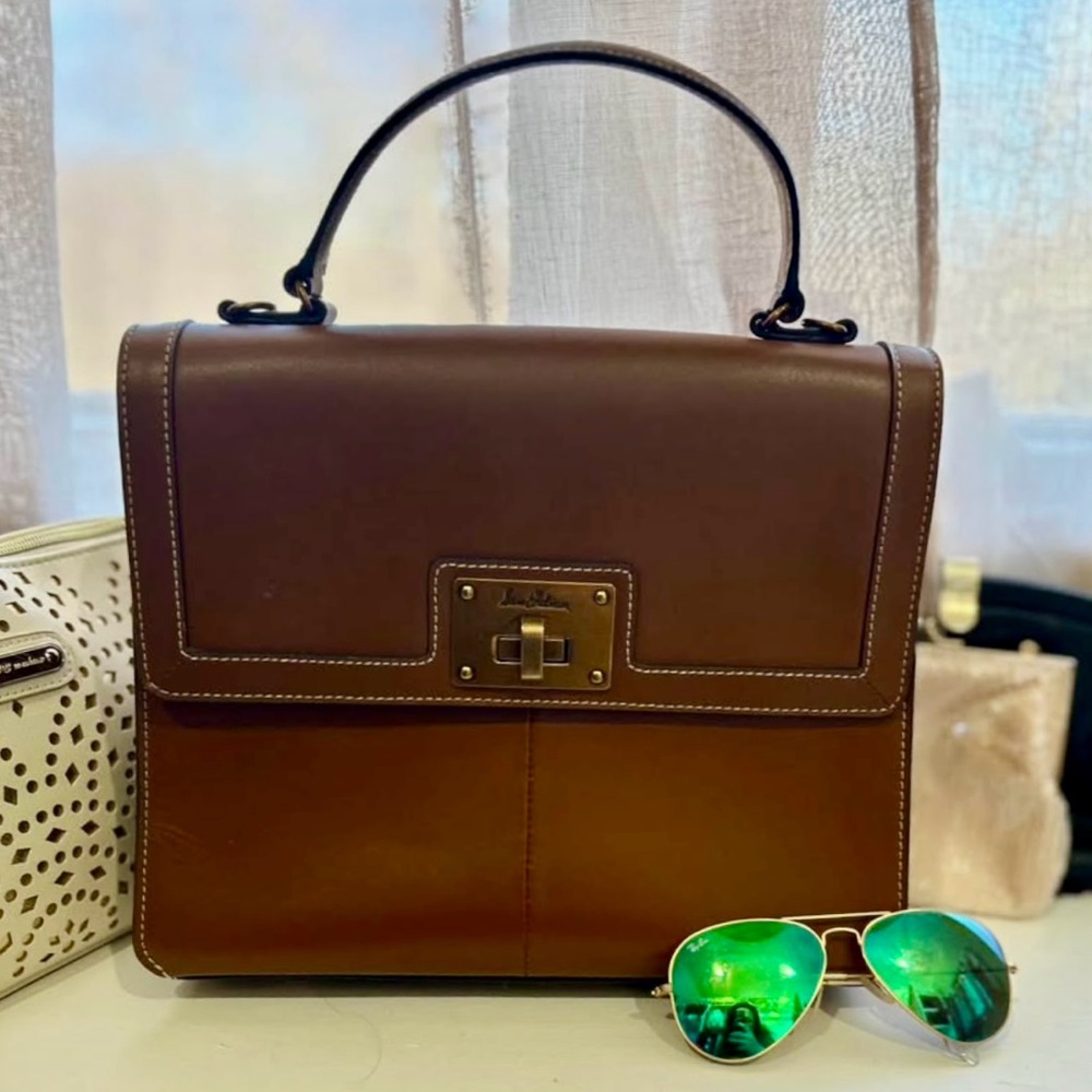Sam Edelman Brown Leather classic Sophia handbag